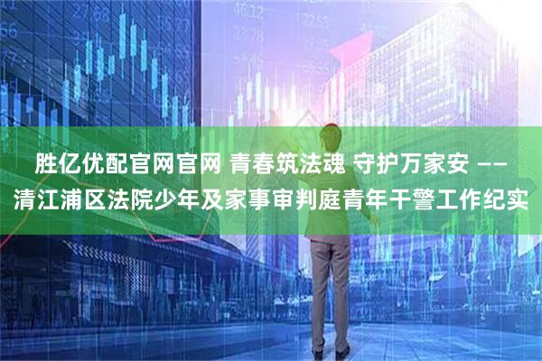 胜亿优配官网官网 青春筑法魂 守护万家安 ——清江浦区法院少年及家事审判庭青年干警工作纪实