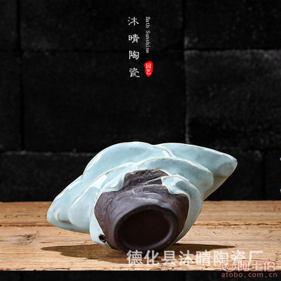 【沐晴陶瓷厂家直销哥窑花盆陶瓷汝窑花盆多肉植物室内绿植花卉陶瓷盆栽批发】德化县沐晴陶瓷厂 - 产品库