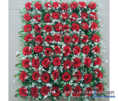 【豪雯花卉成品婚庆路引排花地毯拱门花婚庆花墙拍摄道具工厂直销批发】郑州市二七区小坡家庭用品商行 - 产品库